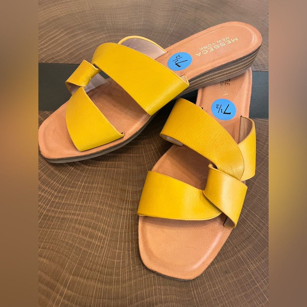 Messeca New York Yellow Sandals